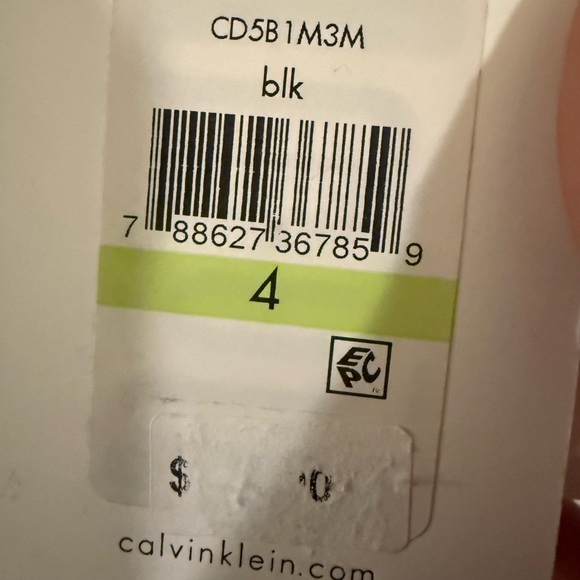 Calvin Klein Black Sequin Sleeveless Fit & Flare Dress Size 4 NWT Cocktail - Picture 3 of 6